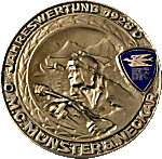 Jahres Wertung motorcycle rally badge from Jean-Francois Helias