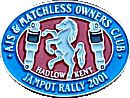 Jampot (UK) motorcycle rally badge