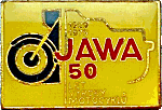 Jawa motorcycle club badge from Jean-Francois Helias
