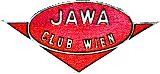 Jawa Club Wien motorcycle club badge from Jean-Francois Helias