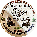 Jumbo (Wales) motorcycle run badge from Jean-Francois Helias