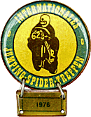 Jumping Spider motorcycle rally badge from Jean-Francois Helias