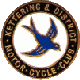 Kettering & DMCC motorcycle club badge