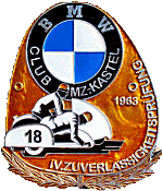 Kastel motorcycle rally badge from Jean-Francois Helias