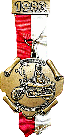 Keignaert motorcycle rally badge from Jean-Francois Helias