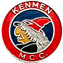 Kenmen MCC motorcycle club badge from Jean-Francois Helias