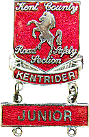 Kent County motorcycle scheme badge from Jean-Francois Helias