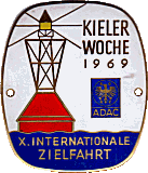 Kieler Woche motorcycle rally badge from Jean-Francois Helias