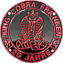 King Cobra Franken motorcycle club badge from Jean-Francois Helias