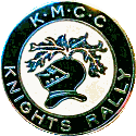 Knights motorcycle rally badge from Jean-Francois Helias