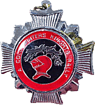 Knights Winter motorcycle rally badge from Jean-Francois Helias
