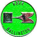 Kork Ballington motorcycle race badge from Jean-Francois Helias