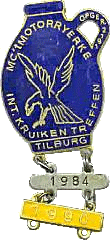 Kruiken motorcycle rally badge from Ted Trett