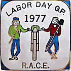 Labor Day GP motorcycle race badge from Jean-Francois Helias