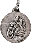 La Chatre motorcycle rally badge from Jean-Francois Helias