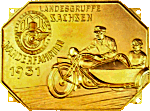 Landesgruppe motorcycle rally badge from Jean-Francois Helias