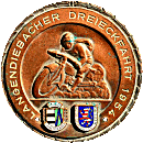 Langendiebach motorcycle rally badge from Jean-Francois Helias