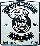 Lanzichenecchi motorcycle rally badge from Jean-Francois Helias