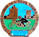 La Rochelle motorcycle rally badge from Jean-Francois Helias