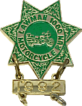Lawman motorcycle run badge from Jean-Francois Helias