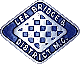 Lea Bridge DMC motorcycle club badge from Jean-Francois Helias