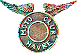 Le Havre motorcycle club badge from Jean-Francois Helias