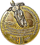 Leipziger Sandbahn Rennen Panitzsch motorcycle race badge from Jean-Francois Helias