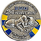 Le Mans motorcycle race badge from Jean-Francois Helias