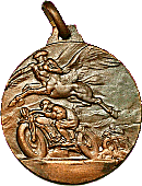 Lesa motorcycle rally badge from Jean-Francois Helias