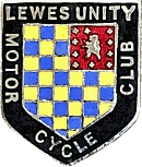 Lewes Unity MCC motorcycle club badge from Jean-Francois Helias