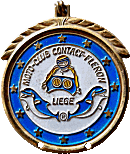 Liege motorcycle rally badge from Philippe Micheau