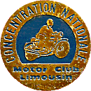 Limoges motorcycle rally badge from Philippe Lorigne