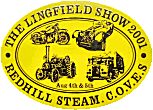 Lingfield motorcycle show badge from Jean-Francois Helias
