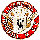 Liverpool Imperial MCC motorcycle club badge from Jean-Francois Helias