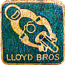 Lloyd Brothers motorcycle race badge from Jean-Francois Helias