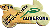 LM Auvergne motorcycle club badge from Jean-Francois Helias