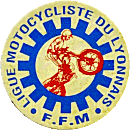 LMD Lyonnais motorcycle club badge from Jean-Francois Helias