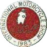 BMF London motorcycle show badge from Ted Trett