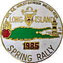Long Island Spring Rally motorcycle rally badge from Jean-Francois Helias