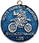 Los Palacios motorcycle rally badge from Jean-Francois Helias