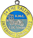Luc-sur-Mer motorcycle rally badge from Jeff Laroche
