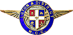 Luton & DMCC motorcycle club badge from Jean-Francois Helias