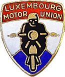 Luxembourg Motor Union motorcycle fed badge from Jean-Francois Helias