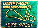 Lydden motorcycle rally badge from Jean-Francois Helias