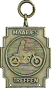 Maatjes motorcycle rally badge from Hans Veenendaal