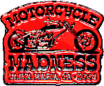 Madness Run motorcycle run badge from Jean-Francois Helias