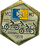 Madonnina Dei Centauri motorcycle rally badge from Hans Veenendaal