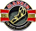Madrid motorcycle race badge from Jean-Francois Helias