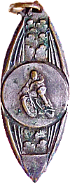 Malesherbes motorcycle rally badge from Jean-Francois Helias