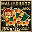 Mallyshagg motorcycle rally badge